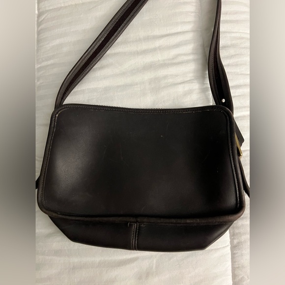 Coach - Vintage Legacy East/West Compartment Bag in Dark Brown (# 9164) - Picture 1 of 4